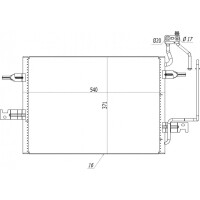 Klimaanlage Kühler Meriva 03- 13128931