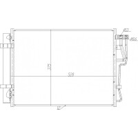 Hyundai Ix20 Klimaanlage Kühler 10- 97606-1P200