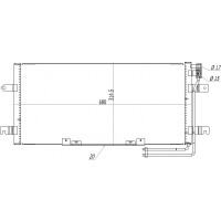 Klimaanlage Kühler Transporter T4 95-04 7D0.820.413