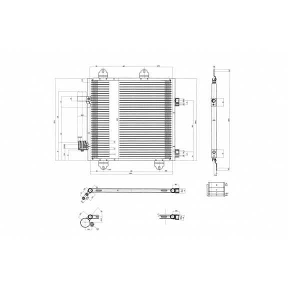 Klimaanlage Kühler Aygo 1.4Hdi 05- 6455-Ee
