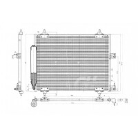 Citroen C8 Klimaanlage Kühler 2.0 02- 1489398080