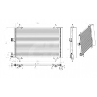 Klimaanlage Kühler Peugeot 406 99- 6453.ec