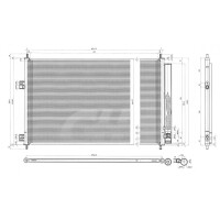 Klimaanlage Kühler Toyota Rav4 2.2D 06- 88460-42100