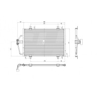 Klimaanlage Kühler Megane 1.4,1.6 95-98 7700432391