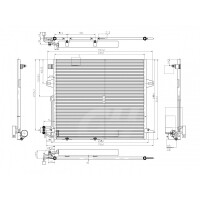 Klimaanlage Kühler Db W164 320Cdi 05- 2515000054