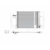 Ford Kuga Klimaanlage Kühler 13- 1785765