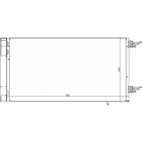 Mini Clubman R55 Klimaanlage Kühler 06- 64539228607