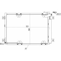 Klimaanlage Kühler Vitara 2.0Hdi 97- 95310-65D10
