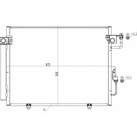 Klimaanlage Kühler Pajero Iv 99- 7812A050