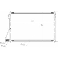 Klimaanlage Radiator Bmw 5 F10-F18 10- 17112284243