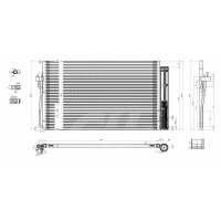 Klimaanlage Radiator Bmw E60 525D 02-/die 62118361362