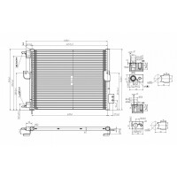 Klimaanlage Kühler Atos 1.0 12V 98-00 9760602000