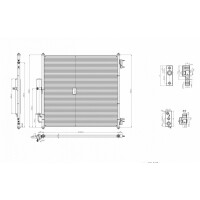 Range Rover Klimaanlage Kühler 12- Lr034503