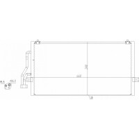 Carisma Klimaanlage Kühler 06/95- Mb958166