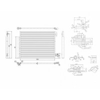 Klimaanlage Kühler Dacia Logan Ii 12- 8660003626