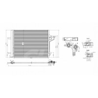 Klimaanlage Kühler Ford C-Max 10- 1693590