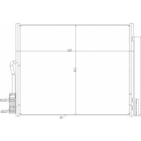 Klimakühler Meriva B 10- 13361820