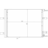Klimaanlage Radiator Peugeot 3008 Suv 16- 9815871080