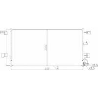 Audi A4 15-Klimaanlage Kühler 8W0816421C