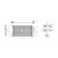 Klimaanlage Kühler Bmw 3 F30 11- 64509288942