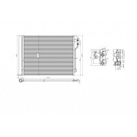 Klimaanlage Kühler Bmw5 10-F11-F18 10- 64536805453