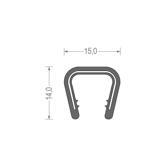 Pvc Dichtung 8-10Mm Schwarz/1Mb 1Pc Rs34.3131