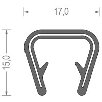 Pvc Dichtung 9-12Mm Schwarz/1Mb 1Pc Rs34.3141