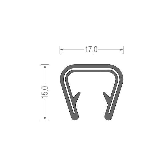 Pvc Dichtung 9-12Mm Schwarz/1Mb 1Pc Rs34.3141