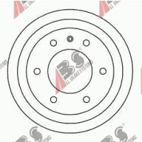 Bremstrommeln Opel Campo 90- 4294418