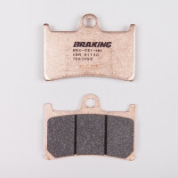 Vordere Bremsbeläge Motorrad Metallisch