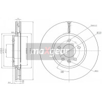 Bremsscheiben Opel Vorne Zafira C 11- /17/
