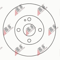 Bremsscheibe. Mazda 323 89-99 Bb7E3325Xa