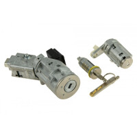 Zündschloss Citroen C2 2003-,c3 2005-,c3 Pluriel 2003-,c4 2004-,c6 2005-/3 Stifte - Satz: Türschlosseinsatz +
