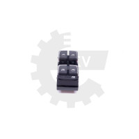 Fensterbedienfeld Audi A4 B8 (8Kh, 8K2, 8K5) A5 (8Ta) Q5 (8Rb) 8K0959851F Fahrerseite Verchromt 10 Stifte 8K0959851F