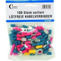 Elektrische Steckverbinder 100 Stück