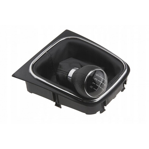 Schaltknauf + Schalthebel Vw Golf V 2003-,golf Vi 2008-,golf Plus 2005-,jetta 2006-/6 / 1K0711113Cg