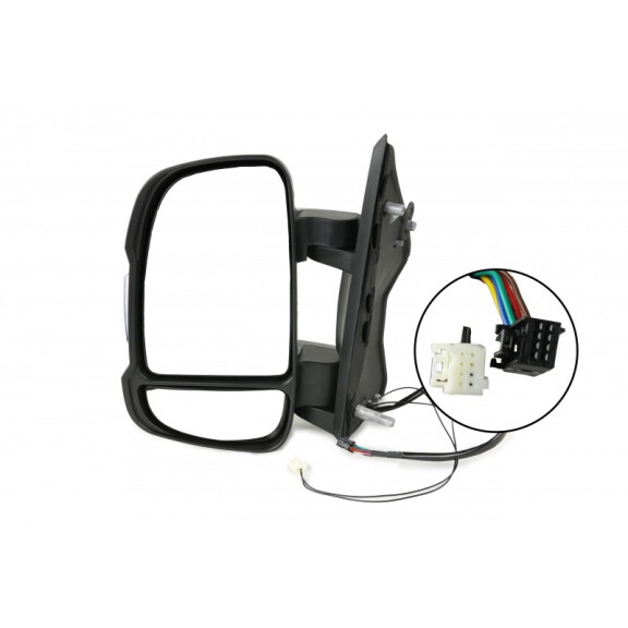 Spiegel Fiat Ducato 06/ 14 Elektrisch Kurz Links Beheizt+Sensor 8 Pin + 2 Pin 735517079