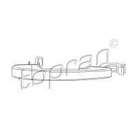 Türgriff /p+T/ Citroen C2 02- /l+P/