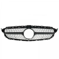 Mercedes C-Klasse (W205) 2014- Frontgrill Zierleiste Schwarz + Kamera