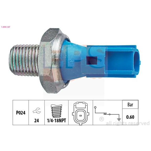 Öldrucksensor Ford Transit 00 2.4 Tde 1096320