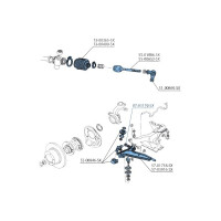 Buchse Für Vorderlenker Skoda Felicia Alle 94-01 6U0 407 182