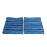Alfa 147/156 Innenraumfilter !!!2Er Pack !!! Silberkohlefilter Gegen Bakterien, Pilze, Allergene Und Smog Cuk 1820-2