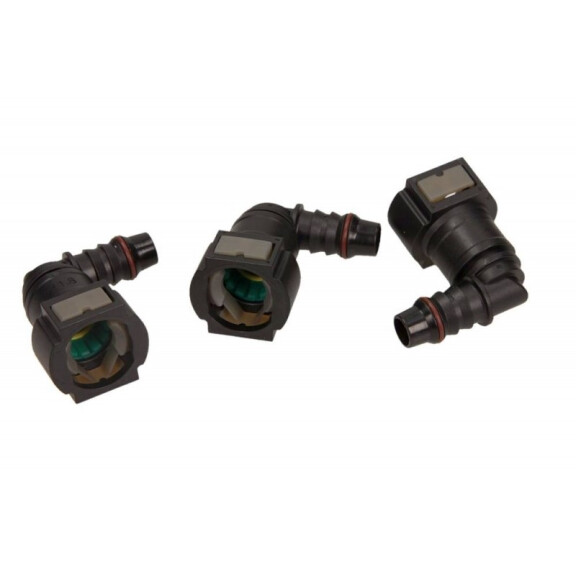 Kraftstoff-Schnellkupplung 90 Grad Gebogen Weiblich 9,89 Mm X 8 Mm Paar 11,8 Mm X 10 Mm Paar