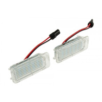 Kennzeichenbeleuchtung Led C-Max Ii Focus Ii Fl Focus Iii Galaxy Kuga Mondeo Iv S-Max Jaguar Xf Xj 2009-/can-Bus/led/ Elp-Fr-001