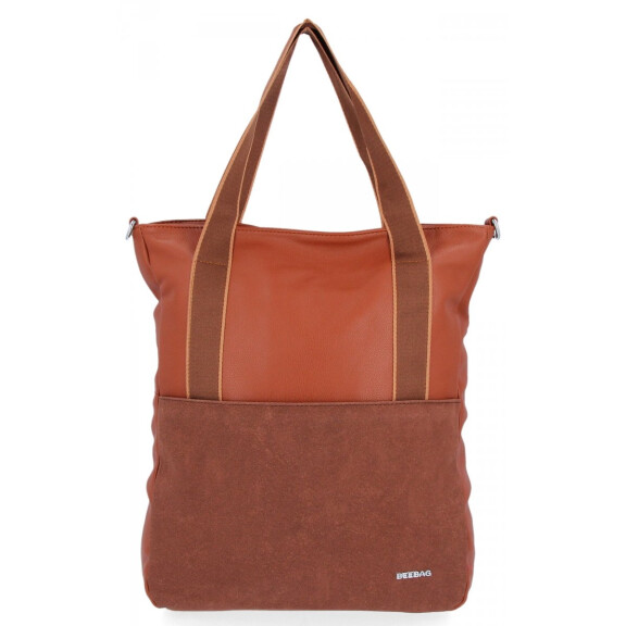 Dámská kabelka univerzální BEE BAG hnědá