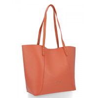 Dámská kabelka shopper bag David Jones korálová