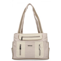DĂĄmskĂĄ kabelka shopper bag Hernan bĂŠĹžovĂĄ