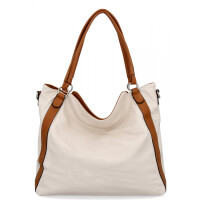 DĂĄmskĂĄ kabelka shopper bag Hernan bĂŠĹžovĂĄ