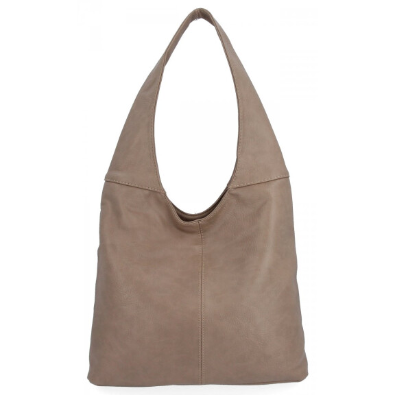Dámská kabelka shopper bag Hernan tmavě béžová