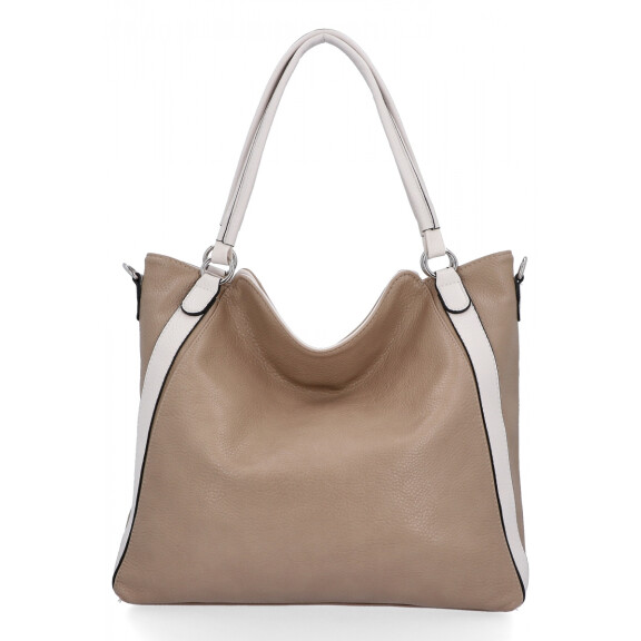 Dámská kabelka shopper bag Hernan tmavo béžová